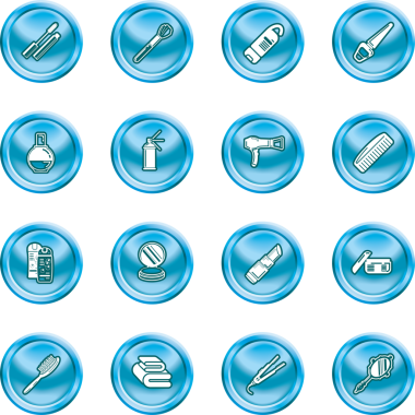 güzellik simgeleri kümesi