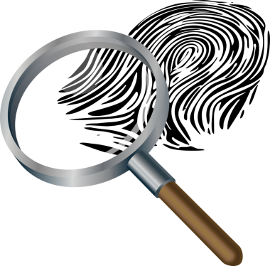 Spyglass ve parmak izi tasarım elementi