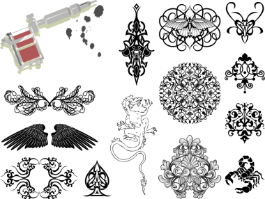 Flash tasarım öğeleri dövme