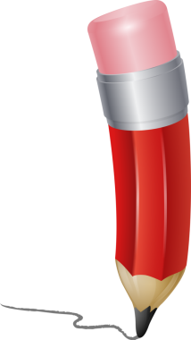 kırmızı çizgi film kalem yazma