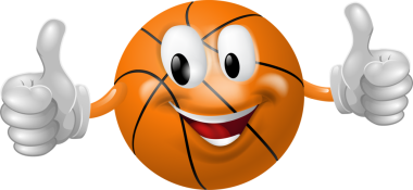 Basket Topu Maskot tasarım elementi 