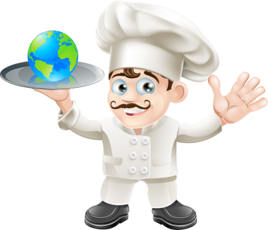Şef küresel konsept tasarım ögesi 