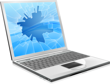 kırık ekran dizüstü bilgisayar