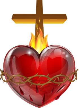 Kutsal Kalp tasarım elementi 