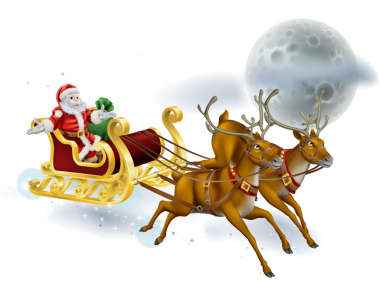 santa hediyeler Noel arifesinde teslim tarihinde