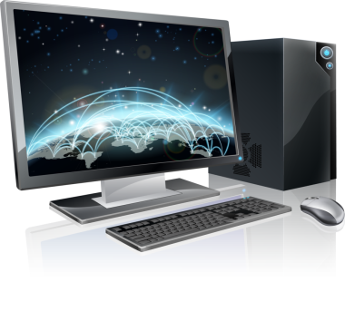 Masaüstü bilgisayar dünya Küre