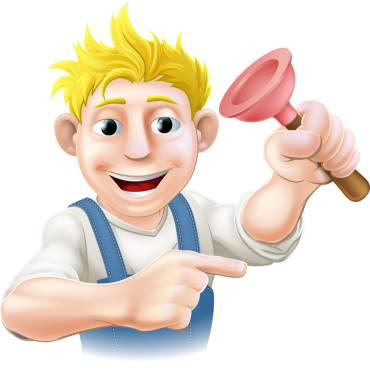 Karikatür Tesisatçı tasarım elementi