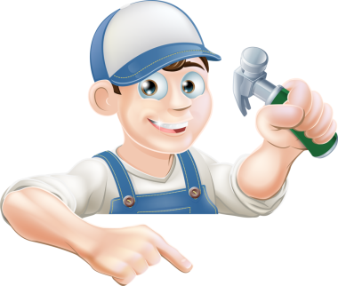 İnşaat adam afiş işaret