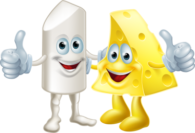 tebeşir ve peynir arkadaşlar