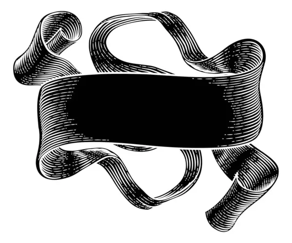 Kağıt parşömen kurdelesi parşömen rulosu eski bir ahşap kesim tarzı