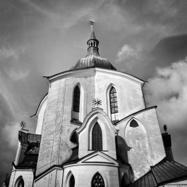 Zelena hora yakınındaki zdar nad sazavou, Çek Cumhuriyeti