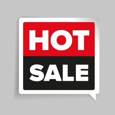 Sıcak satış vetor etiketi