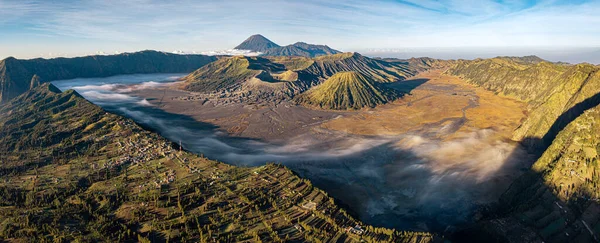 Mount Bromo Ist Ein Aktiver Vulkan Und Teil Des Tengger — Stockfoto