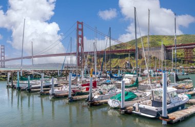 Golden Gate Köprüsü San Francisco Körfezi, Kuzey Kaliforniya, ABD