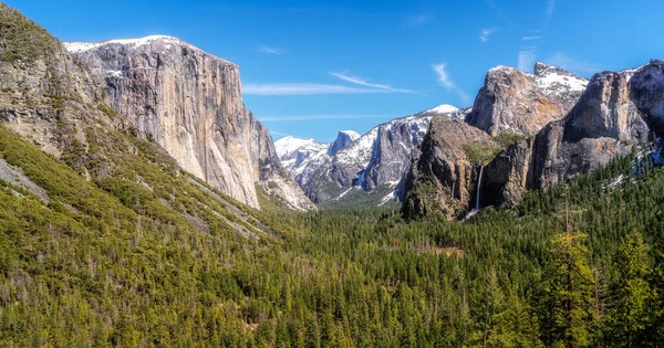 Foto Panorámica Del Parque Nacional Yosemite Valle Yosemite Estados Unidos — Foto de Stock