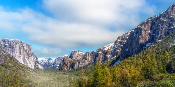 Foto Panorámica Del Parque Nacional Yosemite Valle Yosemite Estados Unidos — Foto de Stock