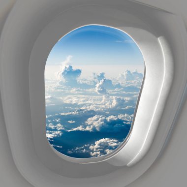 Dramatik bulut oluşumları, yükselen yükseklikleri ve karmaşık dokularıyla sonsuz mavi gökyüzüne karşı büyüleyici bir zıtlık yaratır. Seyahat ilhamı, havacılık teması ya da atmosferik tasarımlar için mükemmel.