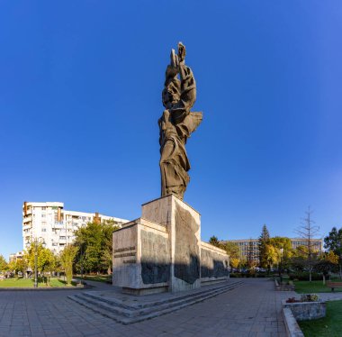 Iasi 'deki Bağımsızlık Anıtı' nın bir resmi.