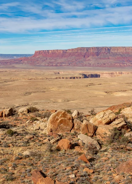 Obraz Wielkiego Kanionu Krajobraz Jak Widziany Arizony Pustyni — Zdjęcie stockowe