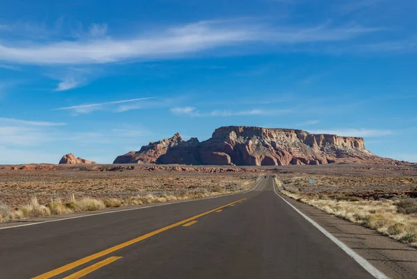 Obraz Route Arizonie Jego Krajobraz Formacji Skalnej — Zdjęcie stockowe