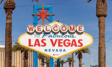 Muhteşem Las Vegas tabelasına hoş geldiniz..