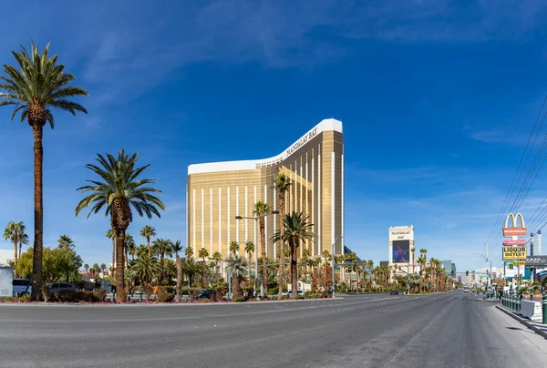 Uma Foto Baía Mandalay Vizinha Las Vegas Boulevard South — Fotografia de Stock