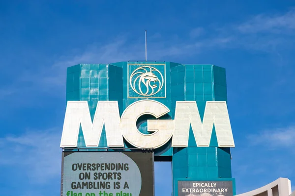 ายโฆษณา Mgm Grand — ภาพถ่ายสต็อก