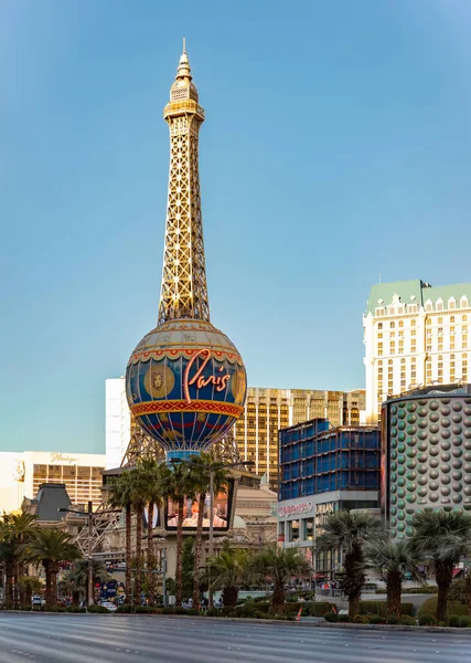 Una Foto Della Torre Eiffel Palloncino Segno Parigi Las Vegas — Foto Stock