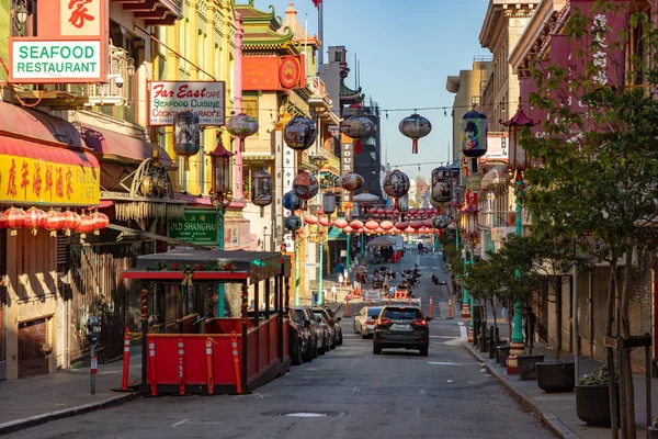 San Francisco Daki Çin Mahallesi Nin Resmi — Stok fotoğraf