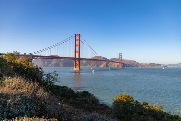 Una Foto Del Golden Gate Bridge Visto Battery East Sua — Foto Stock