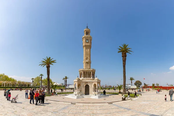 Picture Clock Tower Izmir Konak Square — Stock Photo, Image