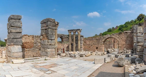 Картина Scholastica Baths Древнем Городе Эфес — стоковое фото