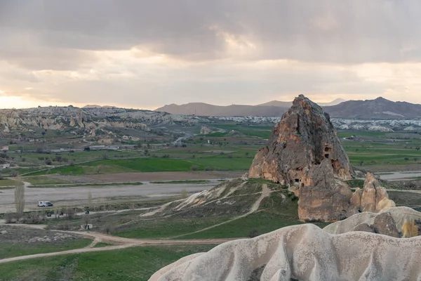 Μια Εικόνα Της Κοιλάδας Meskendir Μέρος Του Ιστορικού Εθνικού Πάρκου — Φωτογραφία Αρχείου