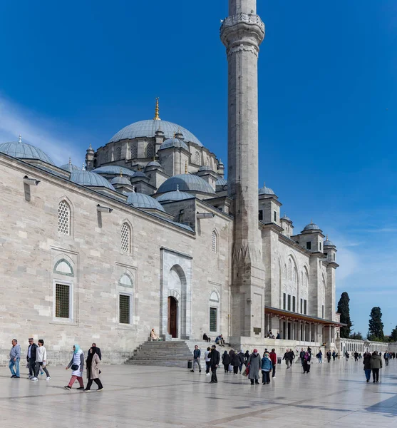 Ein Bild Der Fatih Moschee Istanbul — Stockfoto