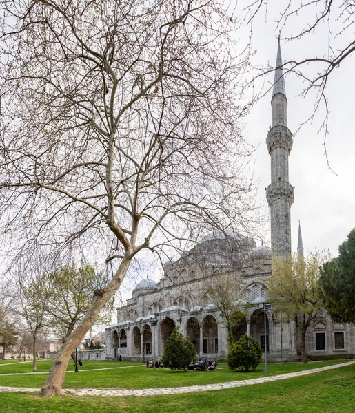 Una Foto Mezquita Sehzade Estambul — Foto de Stock