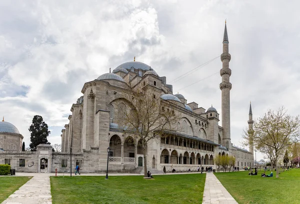 Фото Мечети Сулеймание Стамбуле — стоковое фото