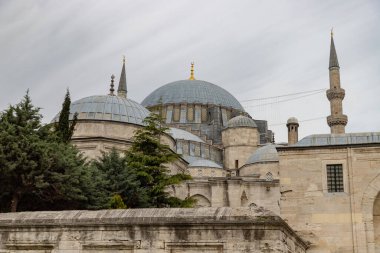 İstanbul 'daki Süleyman Camii' nin bir resmi.