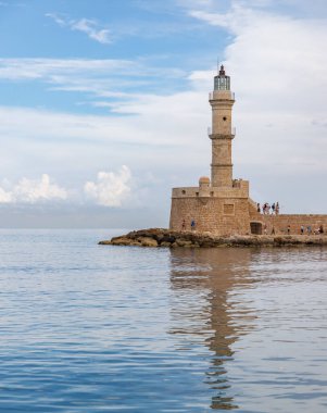 Chania Feneri 'nin bir resmi..