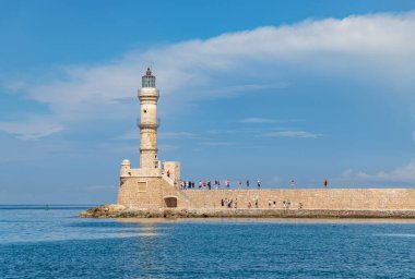 Chania Feneri 'nin bir resmi..