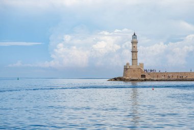 Chania Feneri 'nin bir resmi..