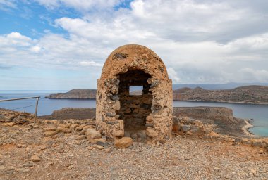 A picture of the Gramvousa Fort.