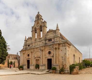 Arkadi Manastırı 'nın bir resmi..