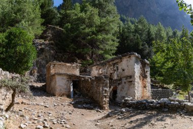 Yerleşim yerinin bir resmi, Samaria Vadisi yürüyüşünün bir parçası..