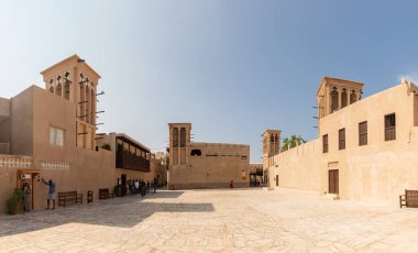 Al Fahidi Tarihi Mahallesi 'nin bir resmi.