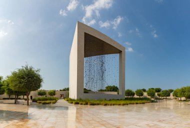 Abu Dabi 'deki Kurucu Anıtı' nın bir resmi..