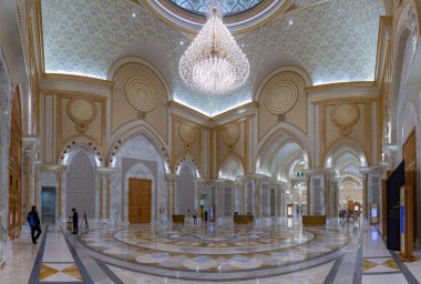 A picture of the South Hall of Qasr Al Watan. clipart