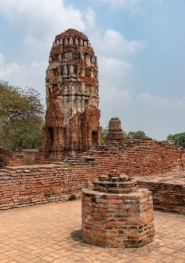Wat Mahathat Tapınağı 'nda çekilen bir resim..