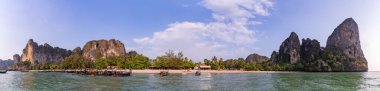 Railay Beach West 'in panorama resmi..
