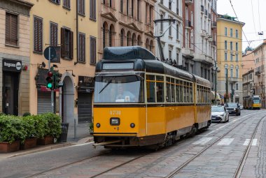 Milano tramvayı resmi..