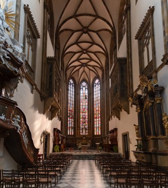 Aziz Peter ve Paul Katedrali 'nin bir resmi, Brno..